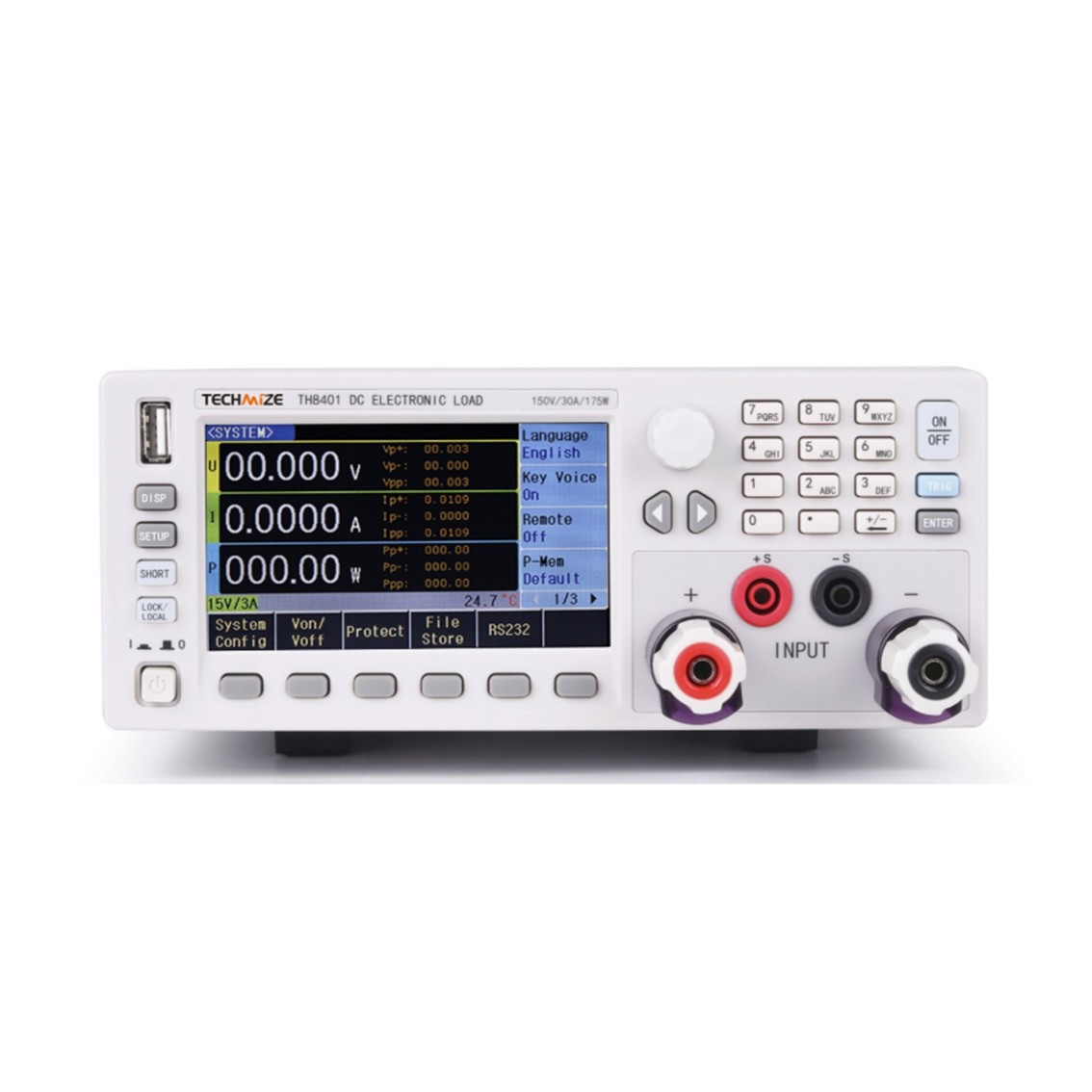 TECHMIZE TH8403  DC전자로드 150V, 120A, 1000W DC전자부하