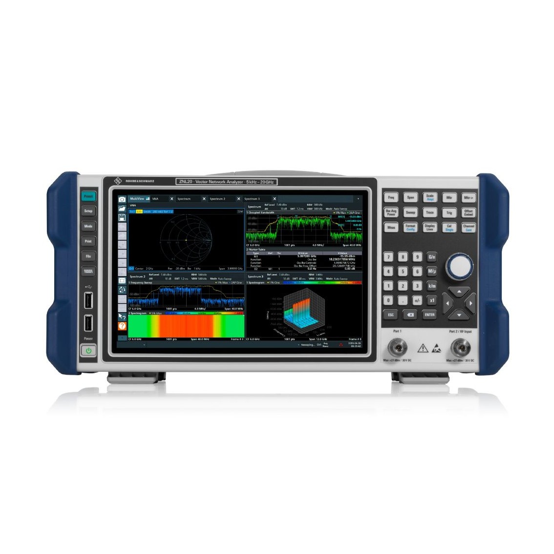 ROHDE ZNL20  벡터 네트워크 아날라이저 VNA 2ports, 5kHz~20GHz 벡터 네트워크 분석기