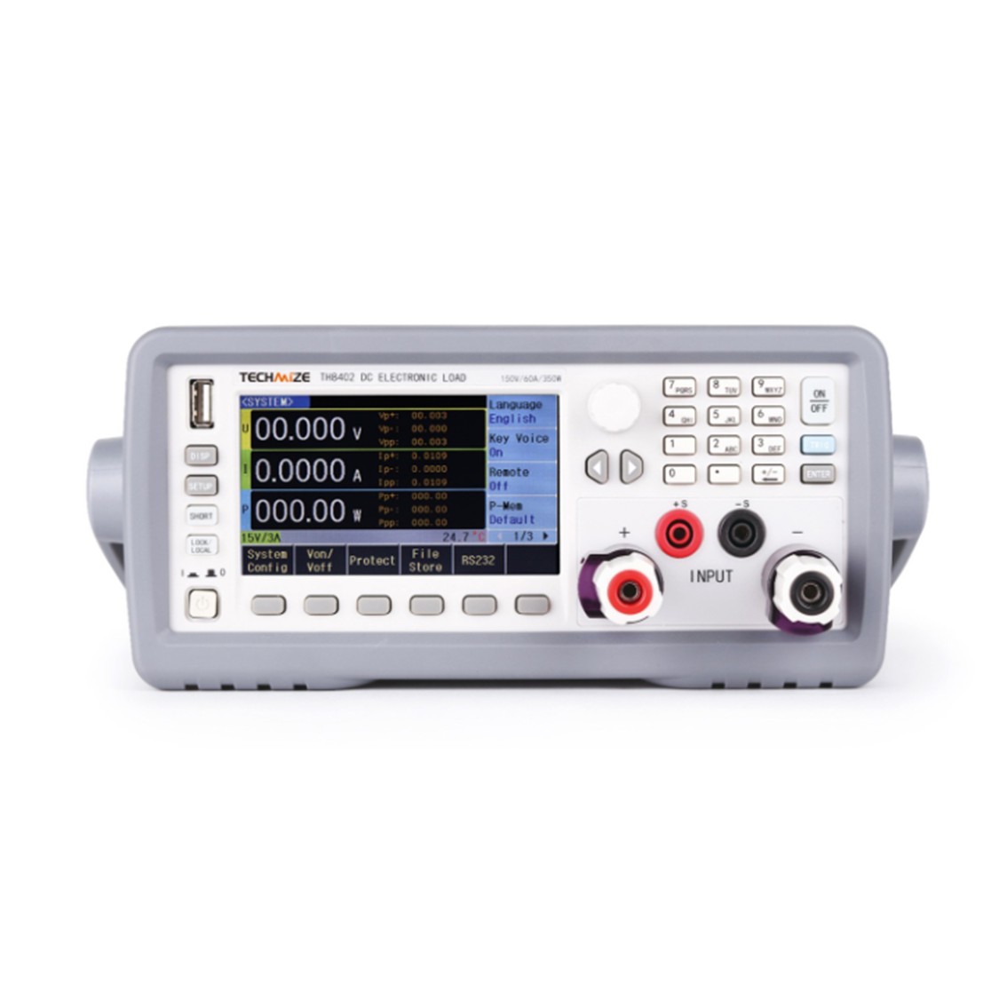 TECHMIZE TH8404  DC전자로드 150V, 180A, 1500W DC전자부하