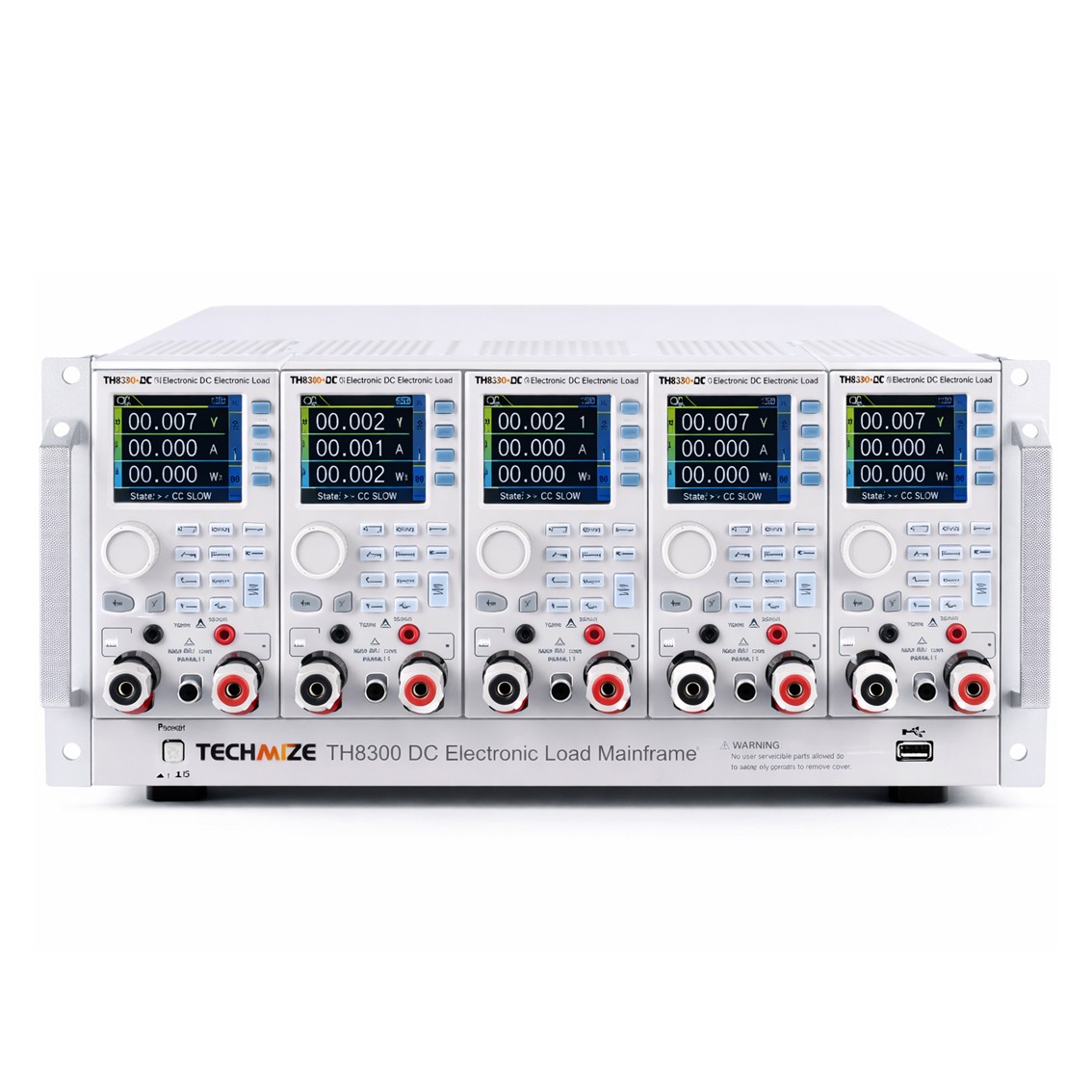 TECHMIZE TH8300  DC전자로드 메인 콘트롤 박스(5유닛용, 유닛선택필수) DC전자부하