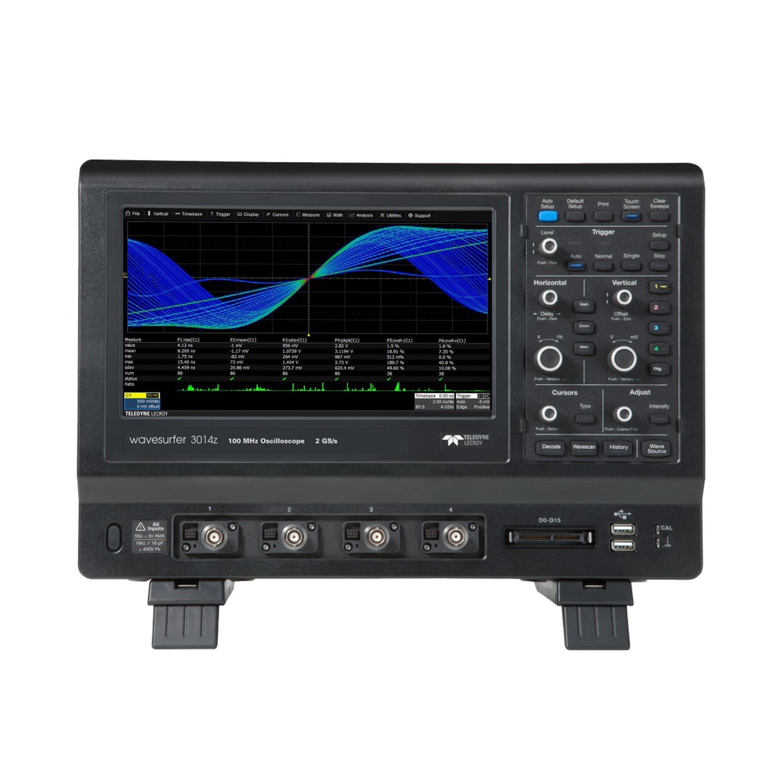 LECROY WaveSurfer 3024Z 오실로스코프 4CH 200MHz 4GS 10Mpts  정전식터치
