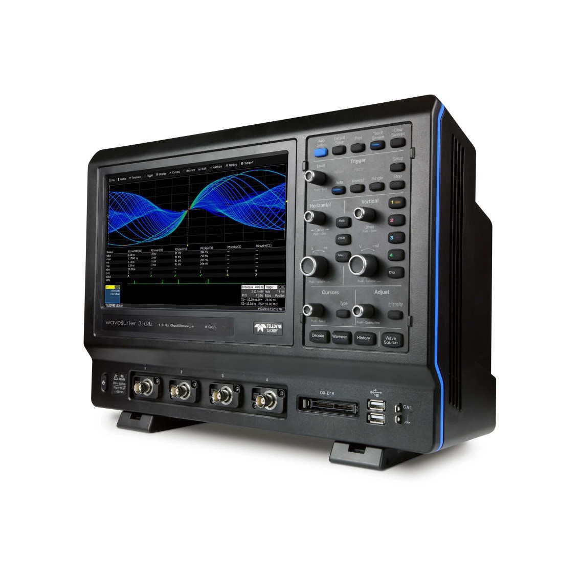 LECROY WaveSurfer 3054Z 오실로스코프 4CH 500MHz 4GS 10Mpts  정전식터치