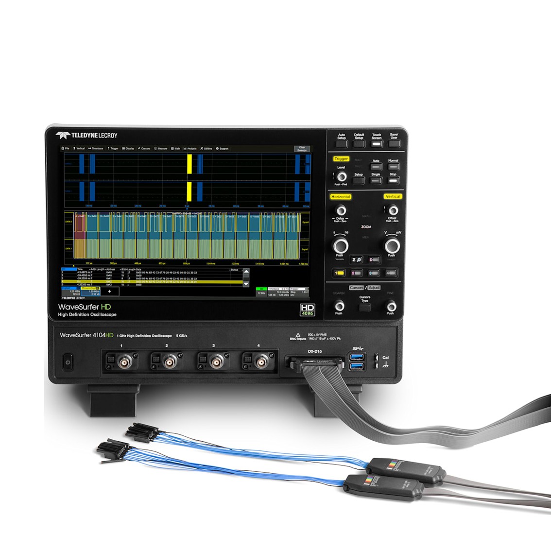 LECROY WaveSurfer 4054HD 오실로스코프  4CH 500MHz 5GS 12-bit