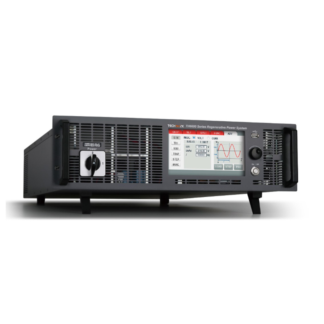 TECHMIZE TH6680L-240-10 DC전자로드 80V 240A 10kW DC전자부하